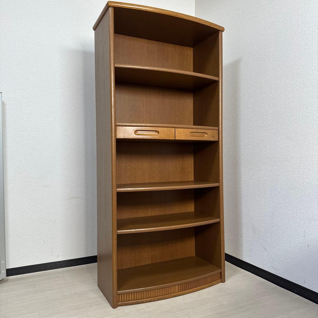 【展示品】浜本工芸 本棚 書棚 ブックシェルフ オープンキャビネット i1※