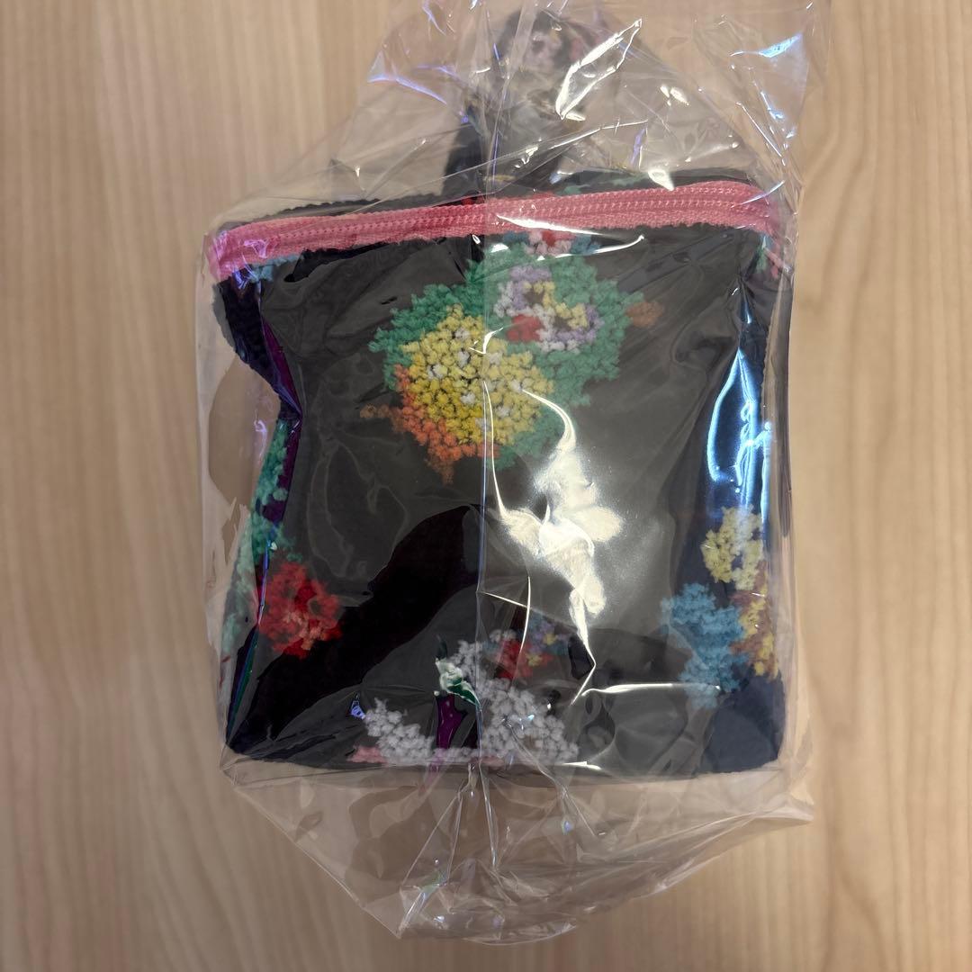 フェイラー　神崎恵さん　ファンキーフォーチュン　バニティポーチ　ネイビー