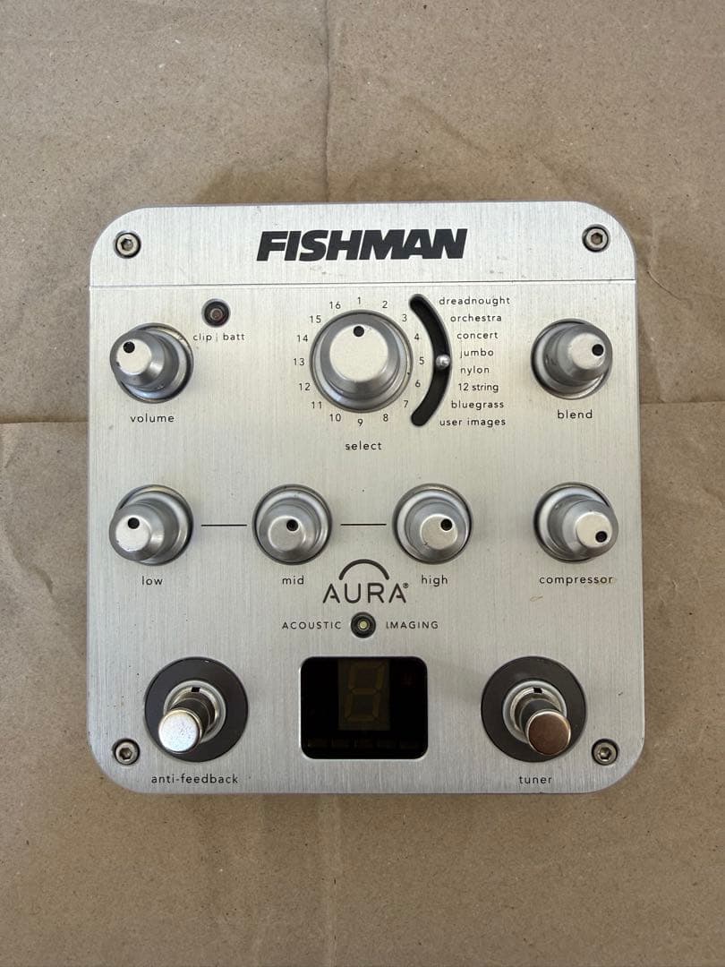 Fishman Aura Spectrum DI フィッシュマンプリアンプ／DI