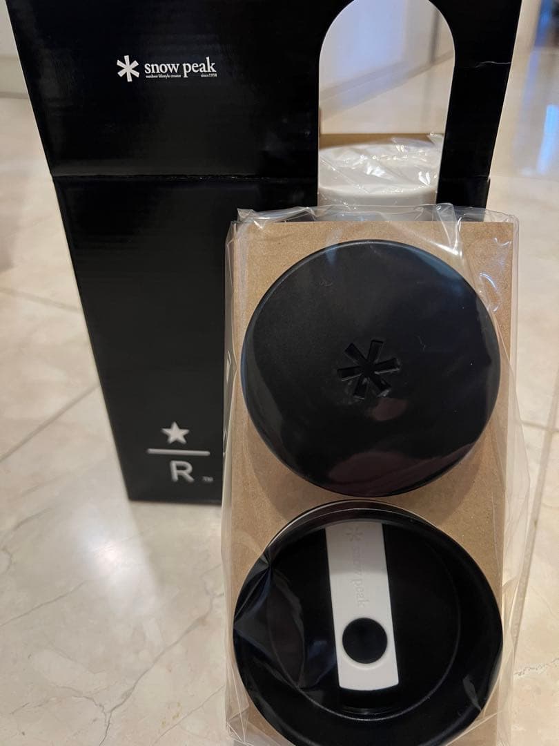 【新品限定品】スノーピーク スターバックス システムボトル 350