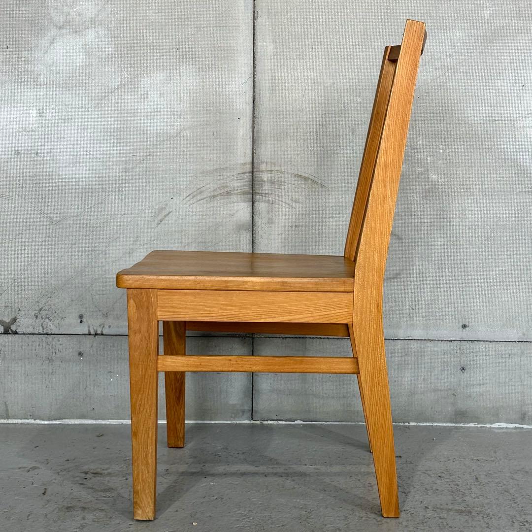 ★杉本家具★ ホワイトオーク無垢 ダイニングチェア｜オイル塗装 高級家具 ①