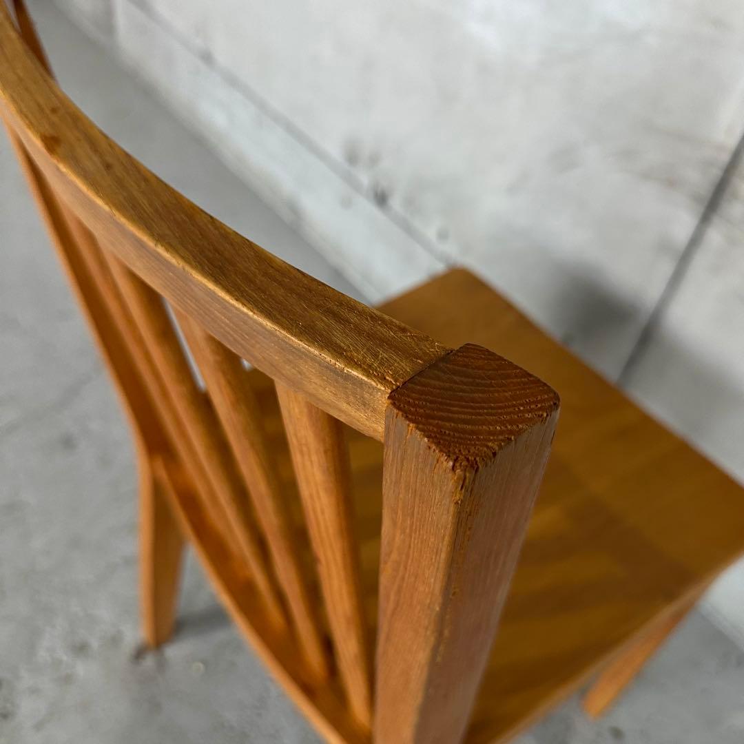 ★杉本家具★ ホワイトオーク無垢 ダイニングチェア｜オイル塗装 高級家具 ①