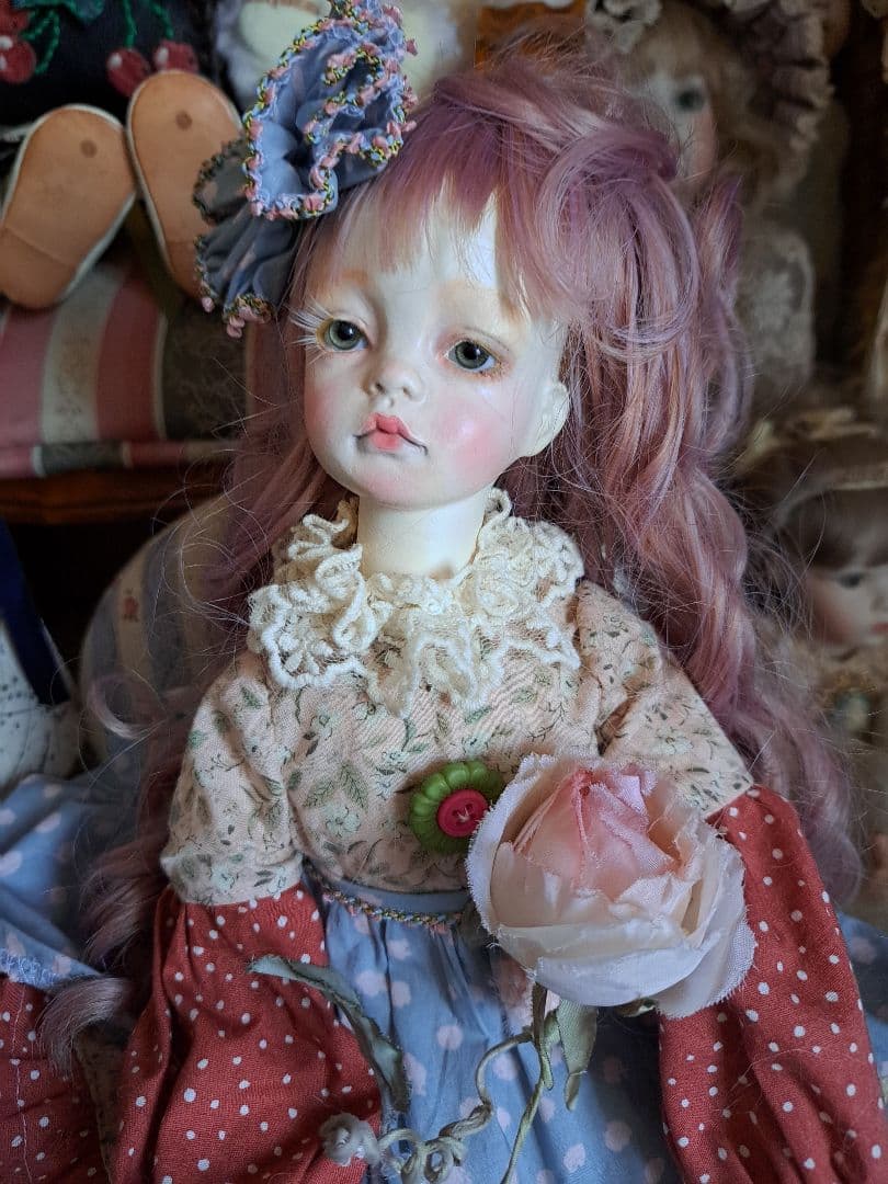 粘土人形　創作人形　ドール