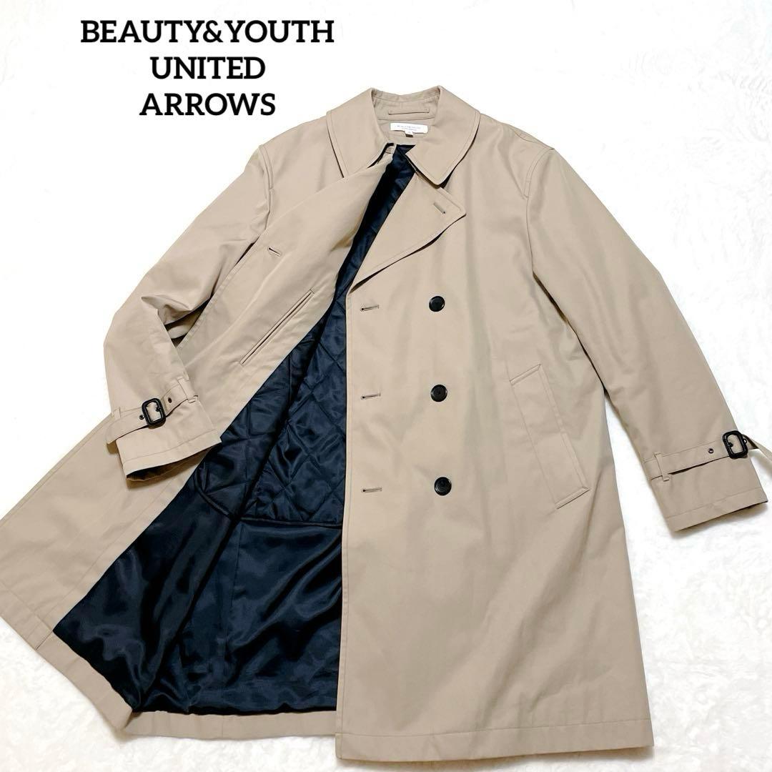 【美品】B&Y ユナイテッドアローズ トレンチコート　ベージュ