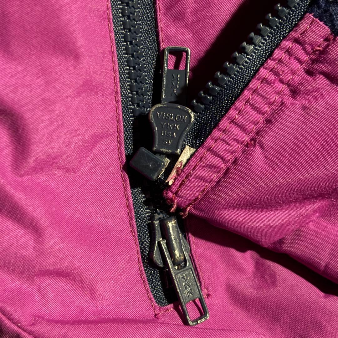 90s patagonia パタゴニア　シェルドシンチラジャケット　紫　USA