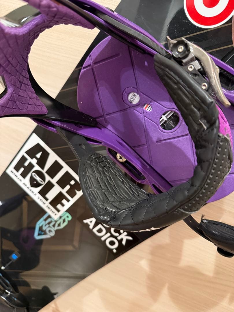 【レア】【美品】BURTON レイトモデル Flying V ビンディングセット