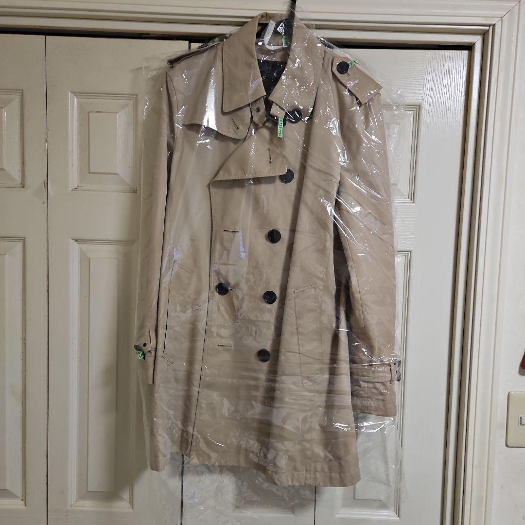 パ*タ様 【Used】バーバリー メンズ トレンチコート L M ベージュ ライ