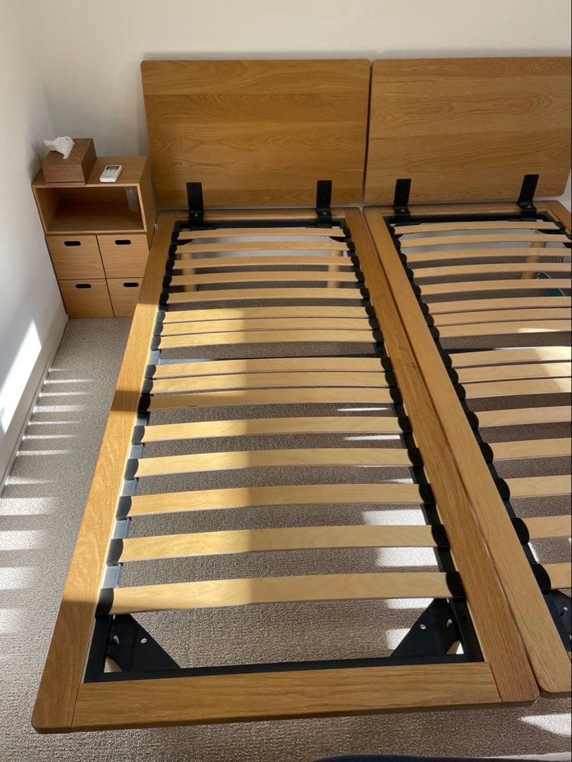 無印良品 木製ベッドフレーム シングル 旧タイプ