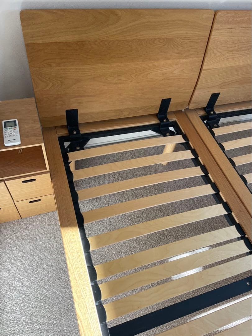 無印良品 木製ベッドフレーム シングル 旧タイプ