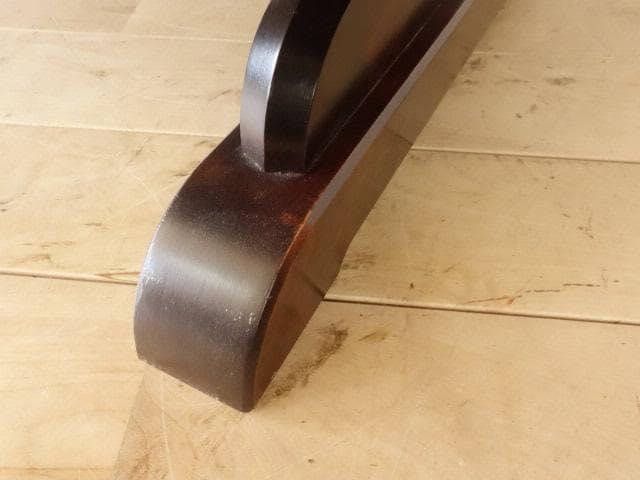 北海道民芸家具　ＨＭ410　座卓　折りたたみ式　ローテーブル　再塗装済　ＵＳＥＤ