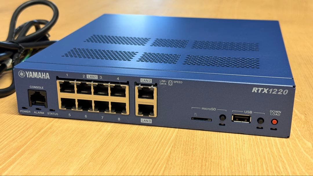 YAMAHA RTX1220 ルーター