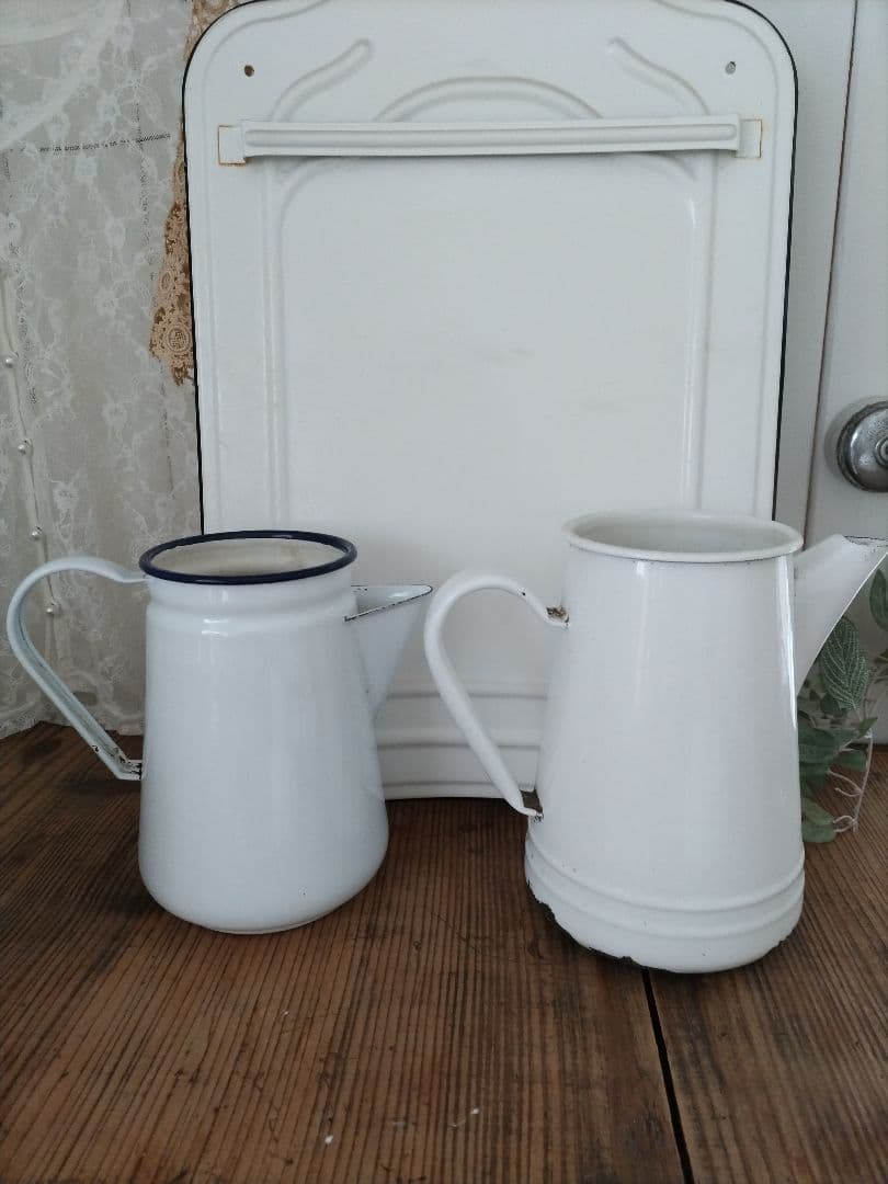 アンティークホーロー　ヴィンテージホーロー　ドイツ フランスアンティーク