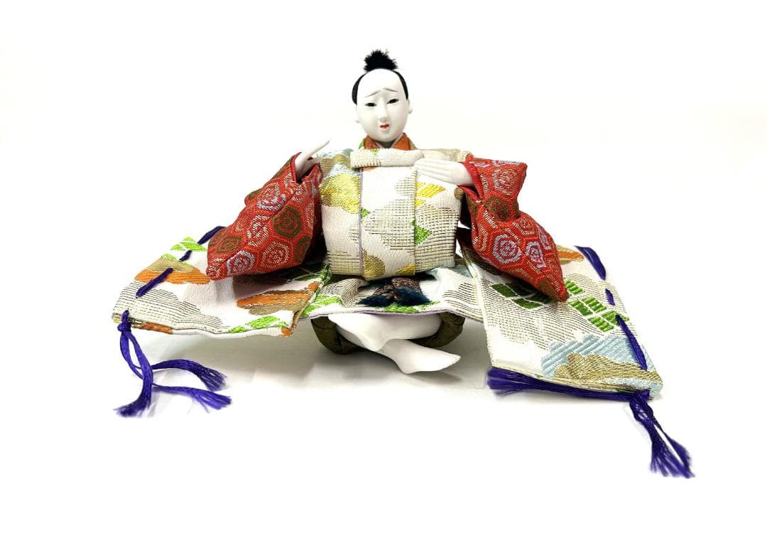 仕丁　3人セット　道具なし 雛人形　雛祭り　ひなまつり　初節句　お雛様　海外土産