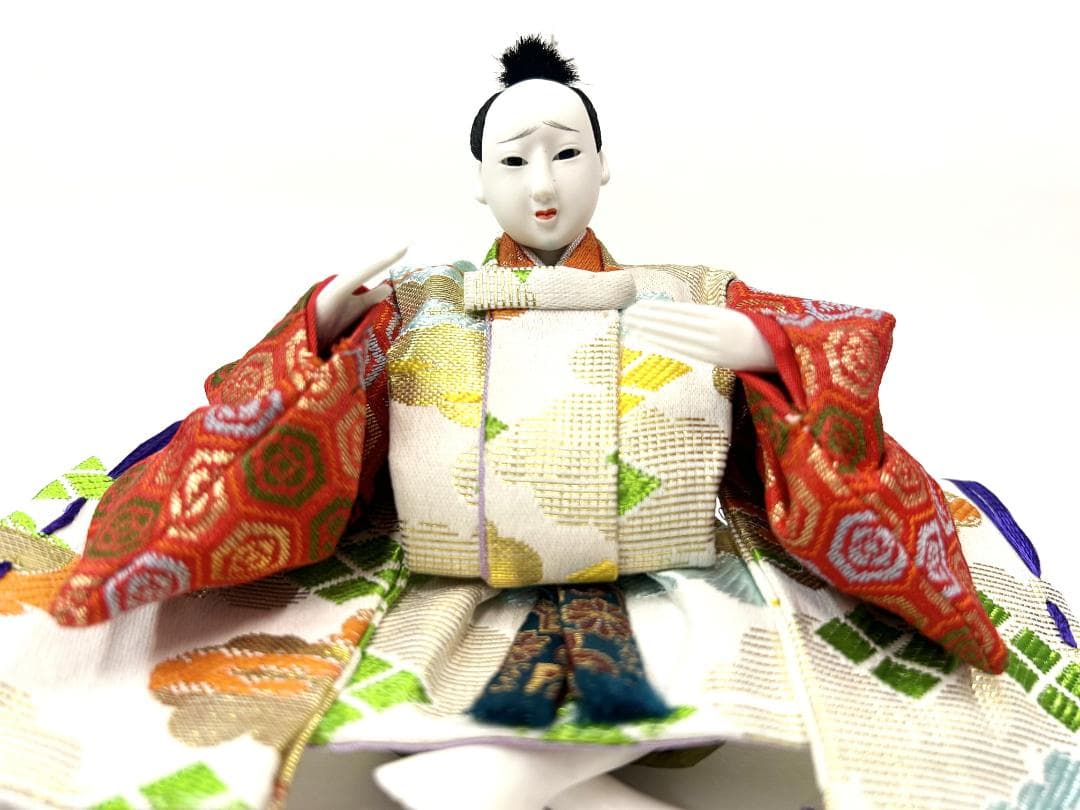 仕丁　3人セット　道具なし 雛人形　雛祭り　ひなまつり　初節句　お雛様　海外土産