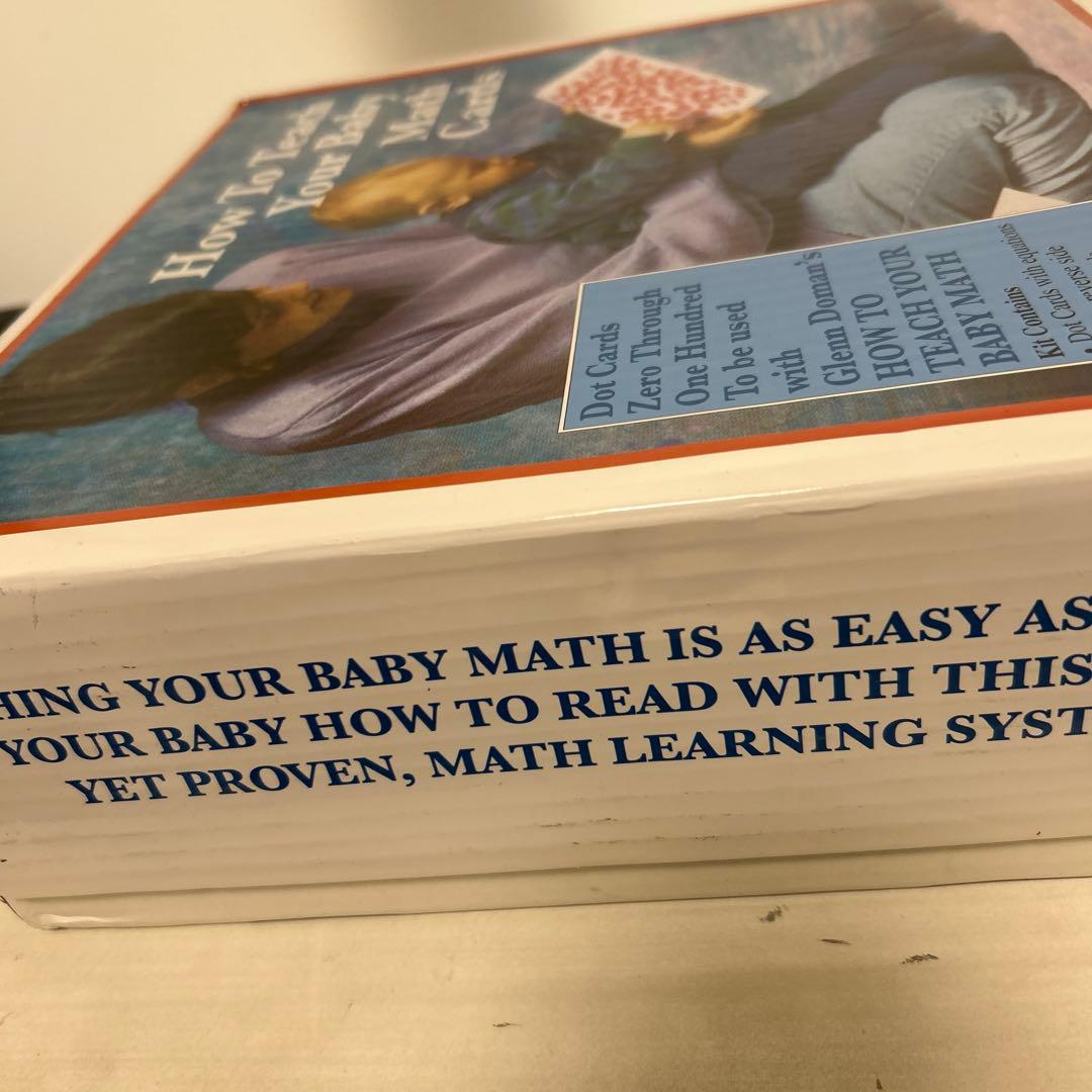 How To Teach Your Baby Mathキットドーマンドッツカード