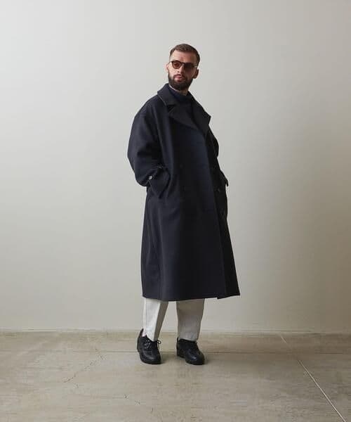 steven alan ウールメルトン トレンチコート Sサイズ