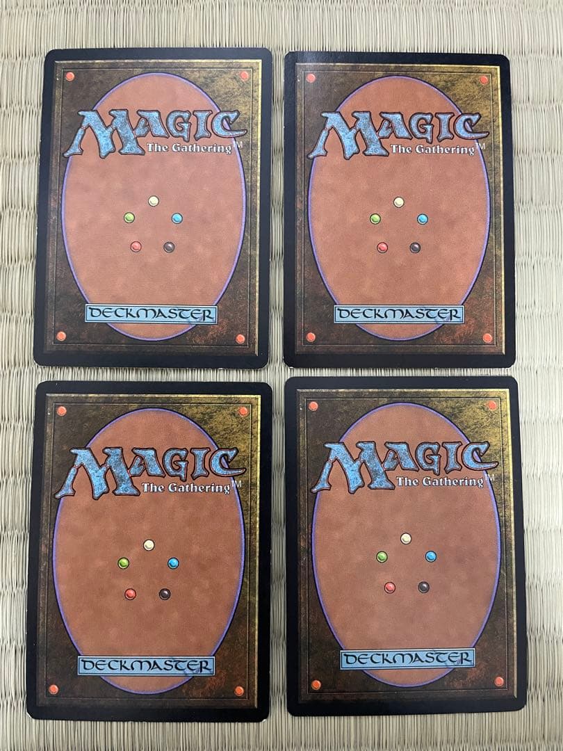 MTG 不毛の大地/Wasteland 4枚　TMP テンペスト