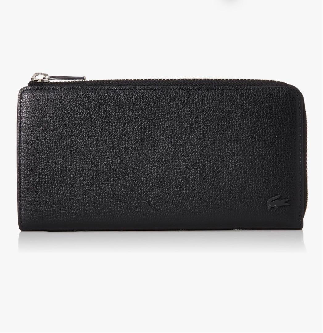 小物 Lacoste Trifold Wallet Croco L Zipper