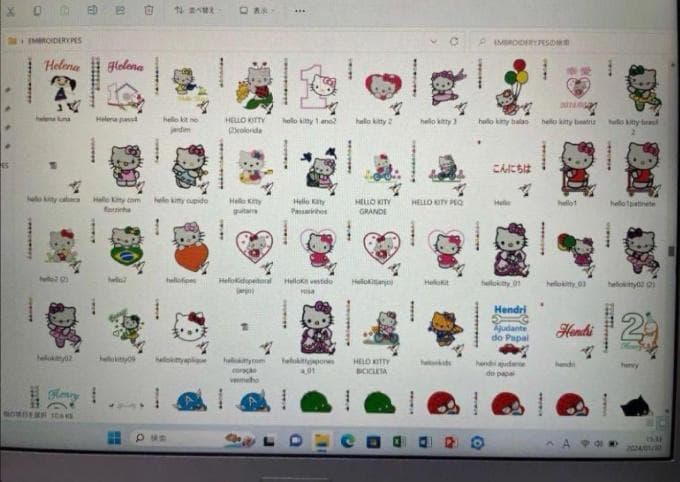 SV8 刺繍プロ11 ミシンPC ブラザー ジャノメ juki アップグレード2