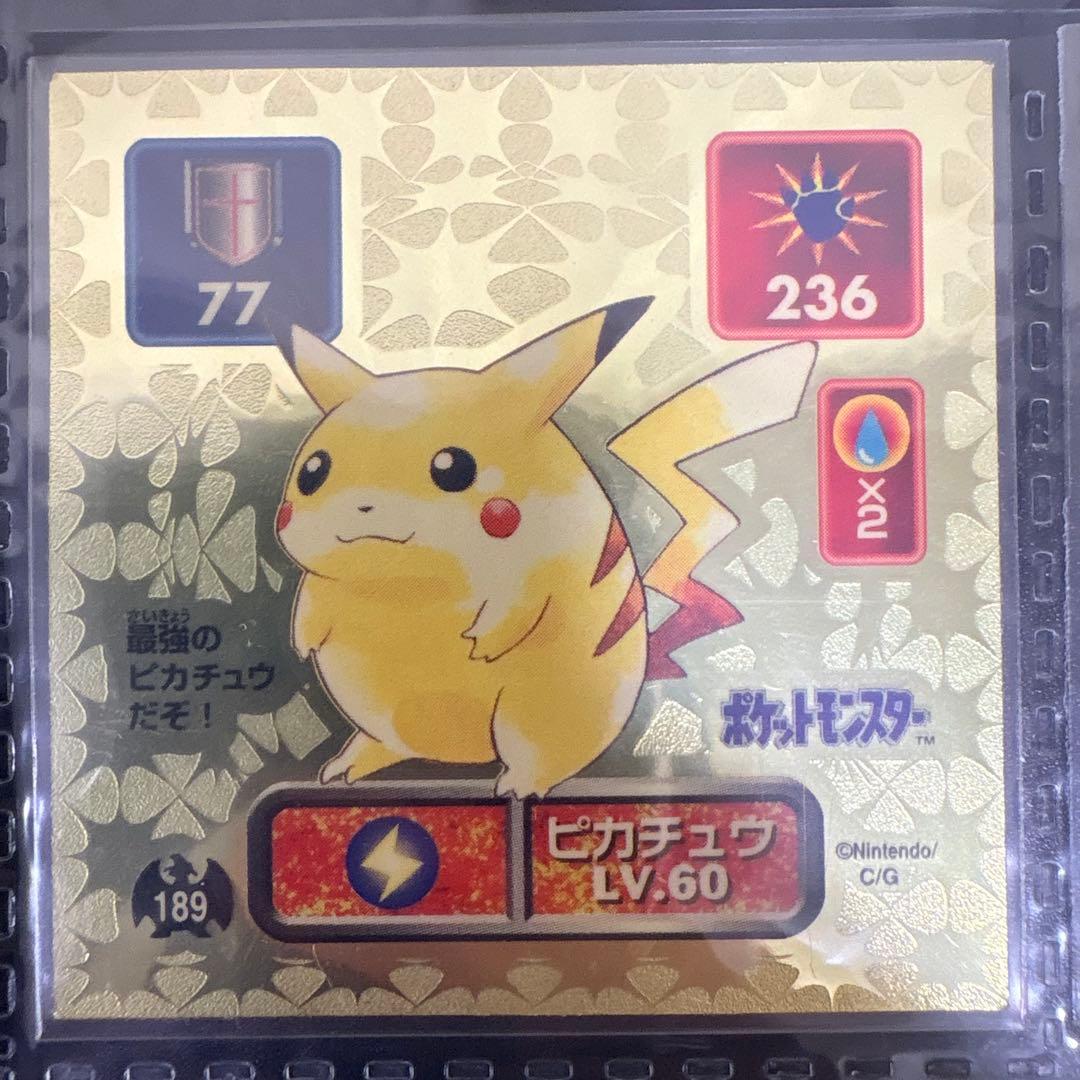 ❶ Pokémon 最強シール烈伝初代 1996 the1st