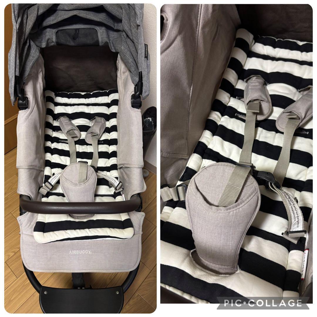 エアバギー ココプレミアフロムバース AirBuggy レインカバーモスキーヒ付