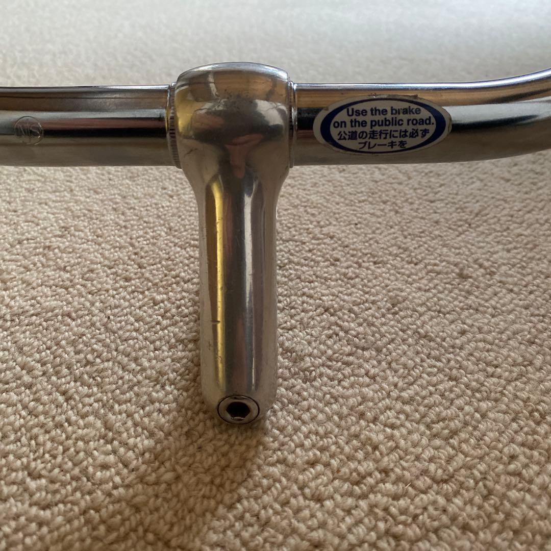 Nitto Perl スレッドステムとb125ドロップハンドル　njs ピスト
