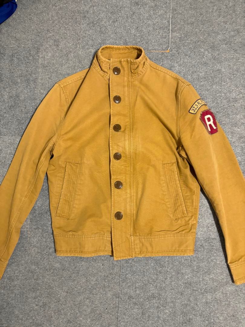 希少 Rugby Ralph Lauren ベージュジャケット Sサイズ