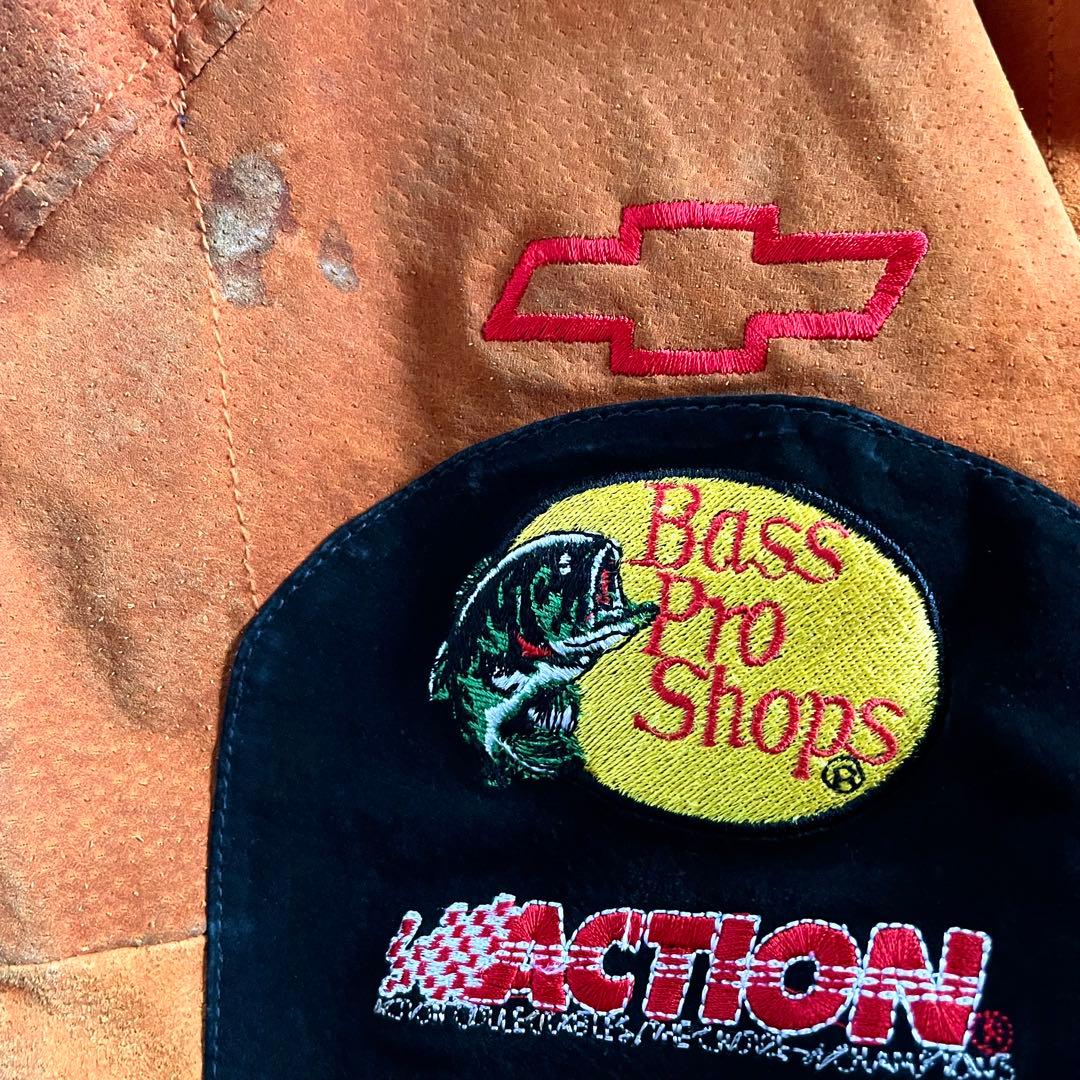 【WILSONS LEATHER】90s NASCAR レーシングジャケット M