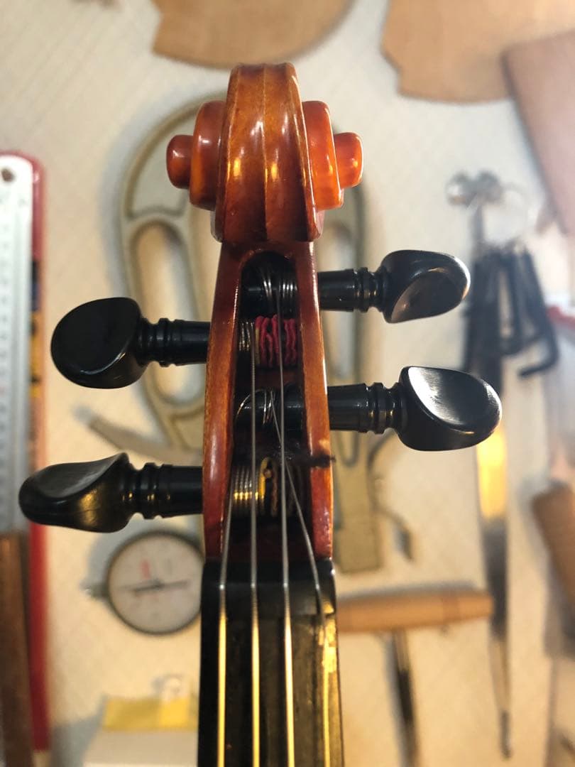 【駒&魂柱調整済】Suzuki分数バイオリンNo280 1/16 1989