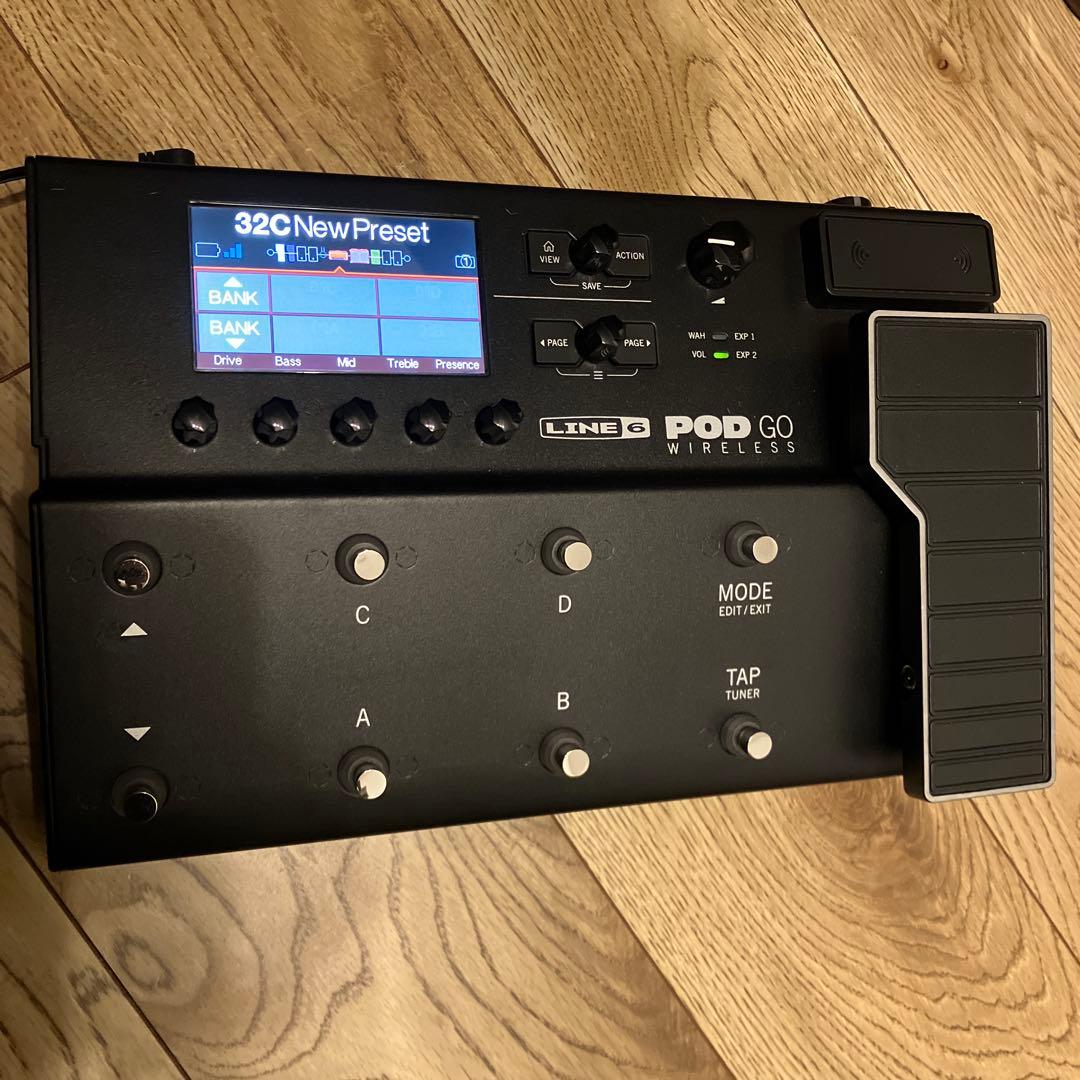 ギター LINE 6 POD GO WIRELESS (Enrique)