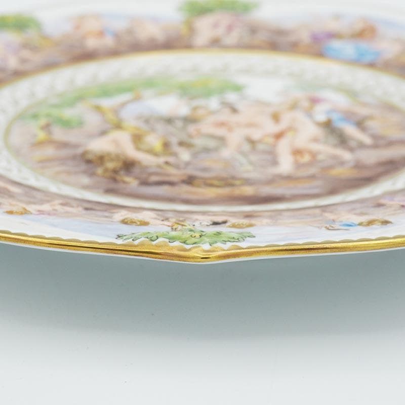 リチャードジノリ カポディモンテ プレート 22cm カラーレリーフ #5