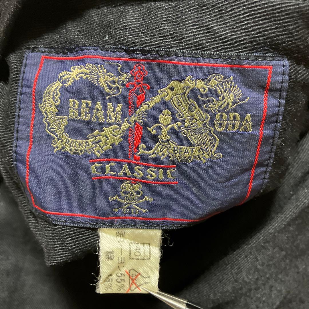 80s 90s クリームソーダ　スカジャン　襟付き　リバーシブル　ヴィンテージ