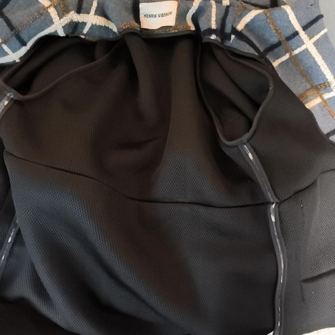 【期間限定価格】美品 HENRIK VIBSKOV チェック ウールコート