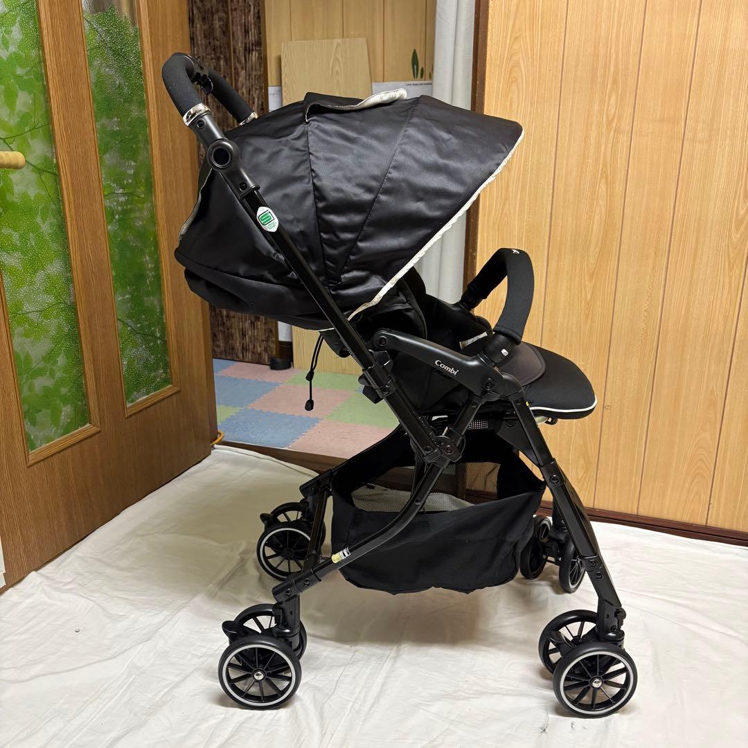 コンビ メチャカル オート4キャス コンパクト エッグショック ベビーカー 美品