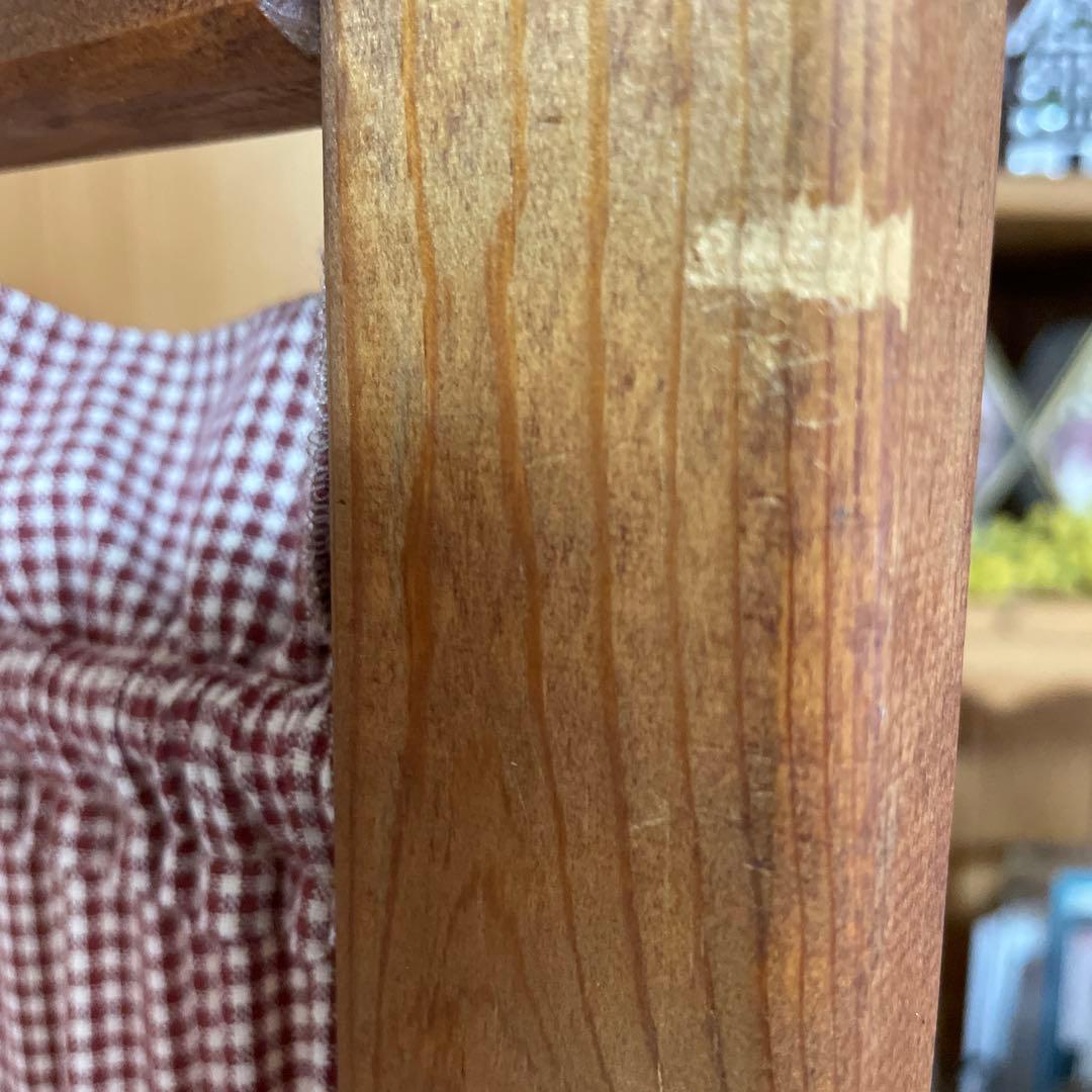 カントリー調　木製三つ折りパーテーション ハート　アメリカンカントリー