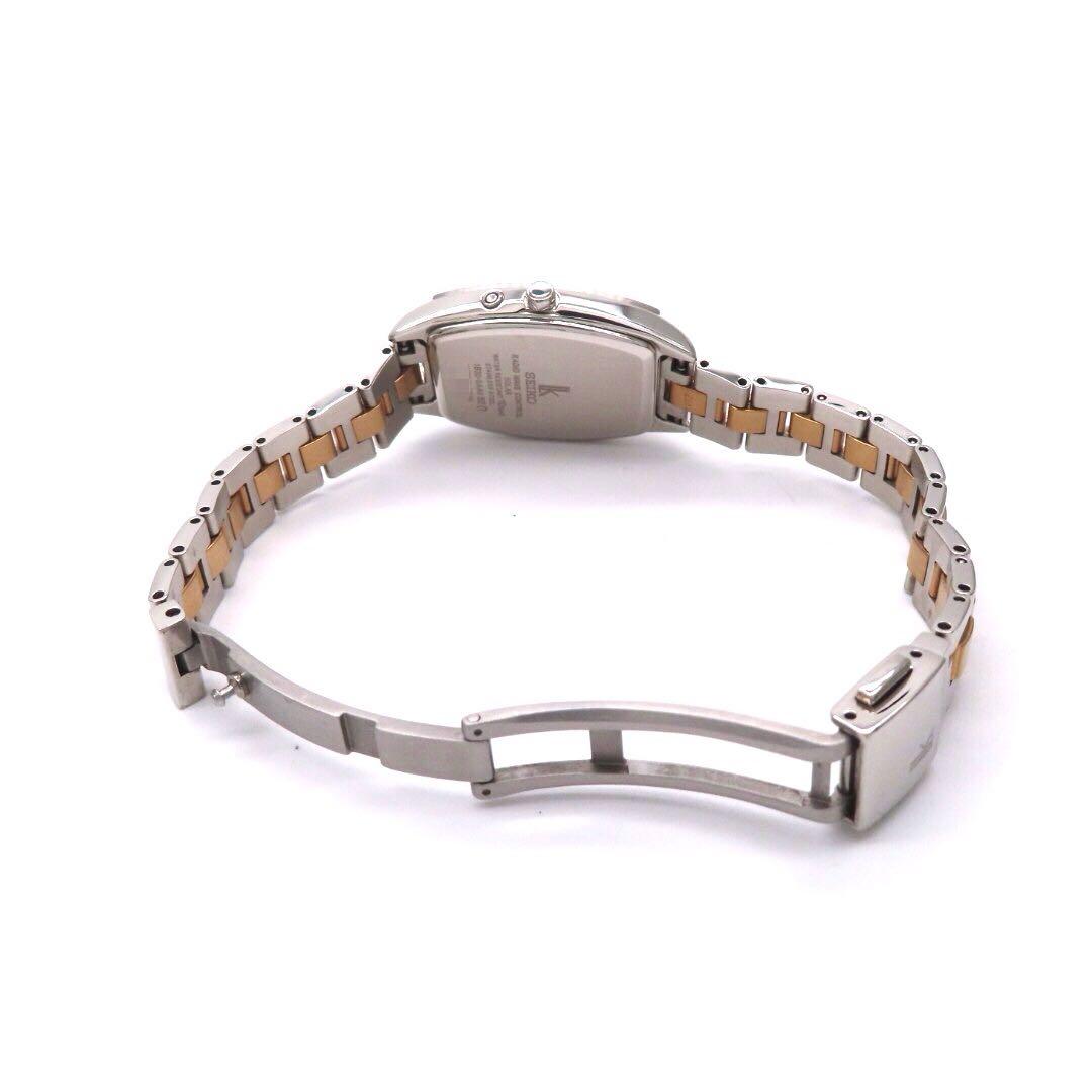 美品 SSVW117 ルキア 電波ソーラー セイコー 時計 トノー ダイヤ