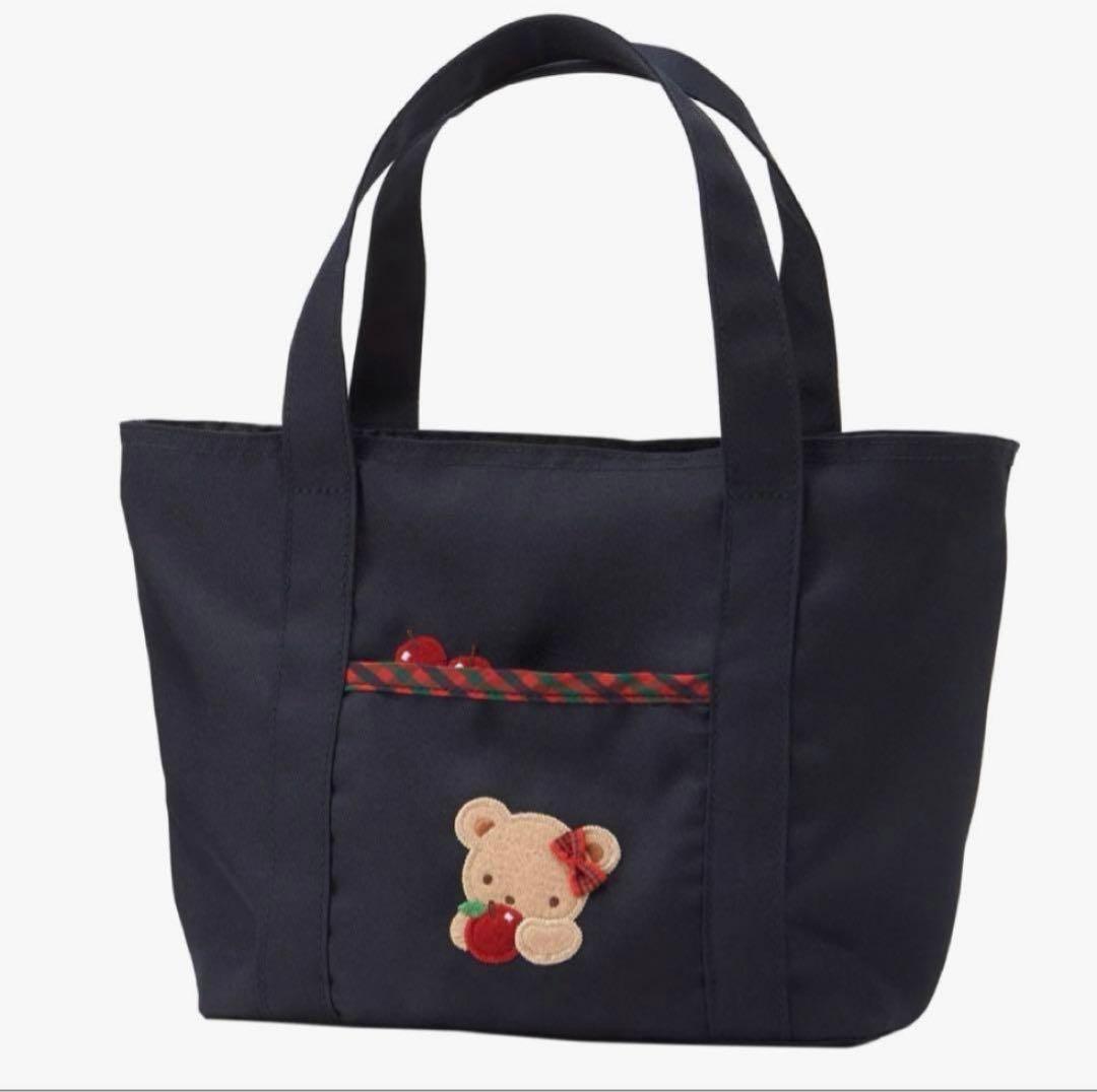 ファミリア　familiar トートバッグ　ファミリアチェック　赤