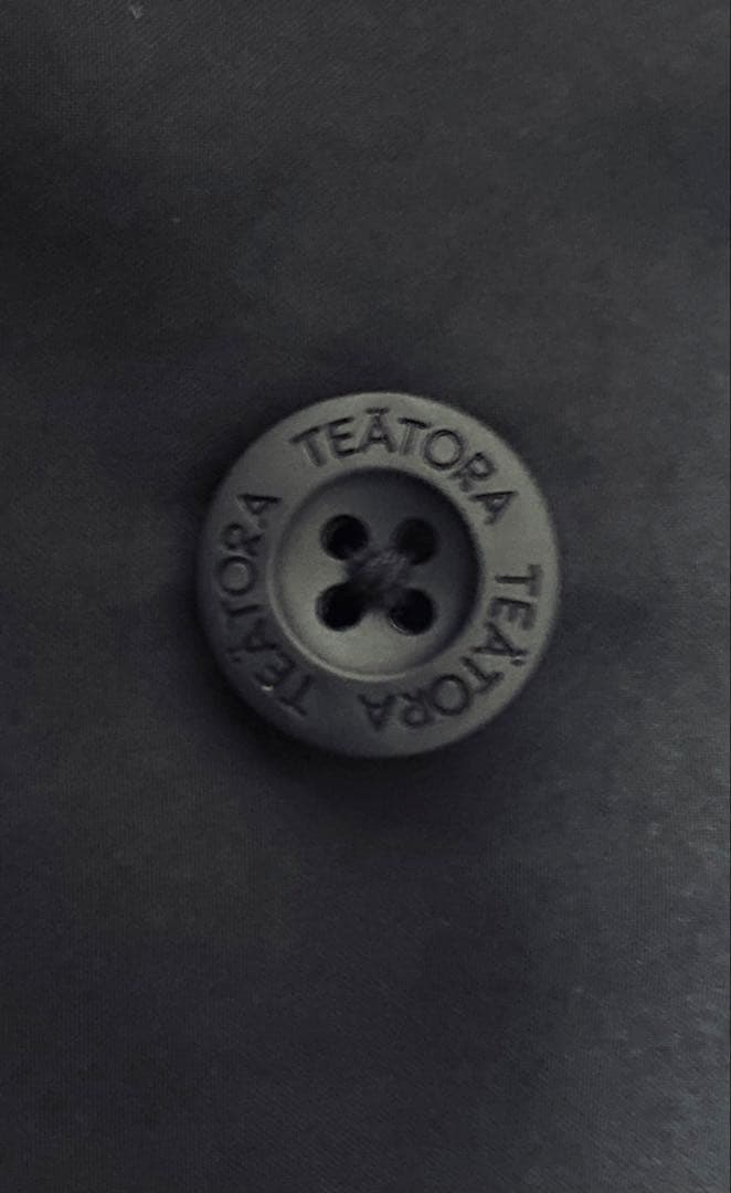 TEATORA DEVICE COAT DUAL POINT ブラック サイズ2