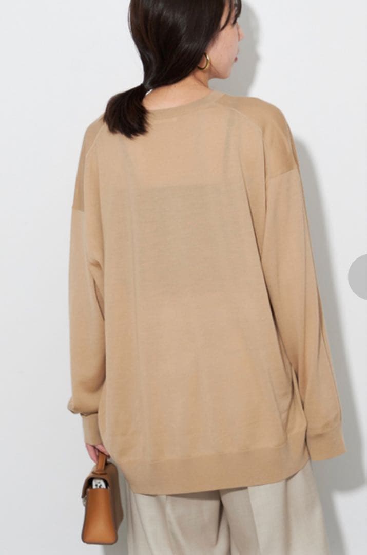 新品　plage プラージュ　Vネックニット　定価19,800円