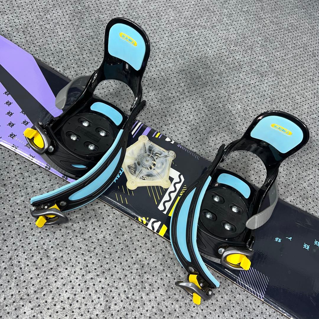 使用感あり キッズスノーボード 110cm IGNIO＋バイン＋ダイヤルブーツ