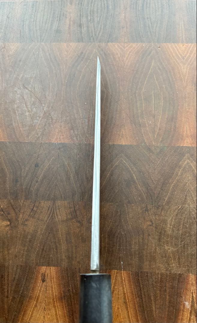 堺打刃物　出刃　170mm 6寸　包丁　薄口　舟行　和包丁　未使用　白鋼