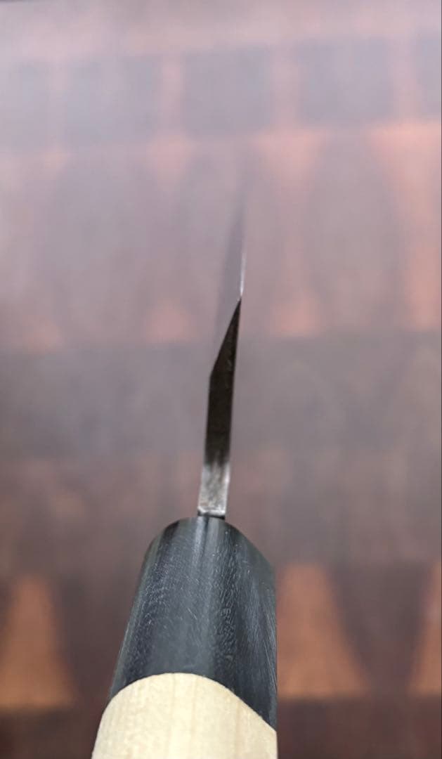 堺打刃物　出刃　170mm 6寸　包丁　薄口　舟行　和包丁　未使用　白鋼