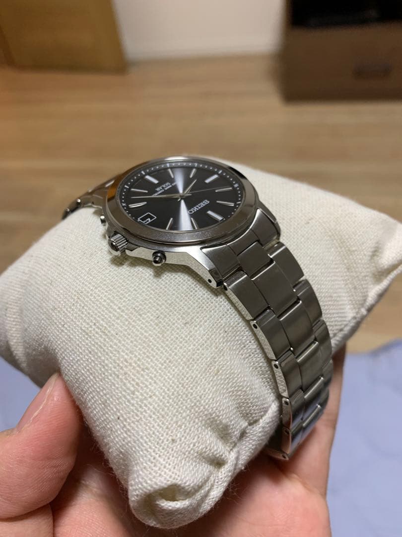 SEIKO ソーラー電波腕時計 SBTM169