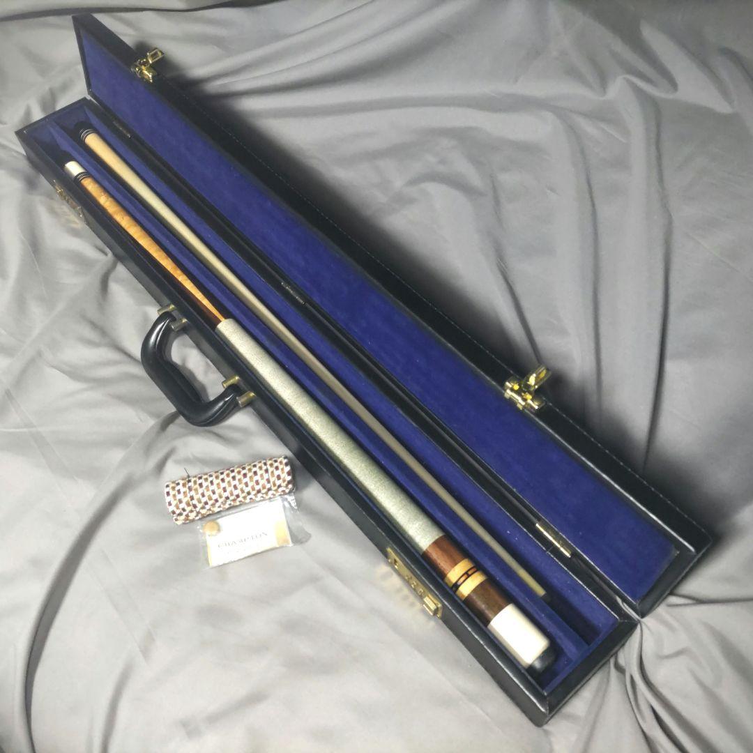 美品Helmstetterビリヤード キュー ケース.チップ.シャフトクリーナー