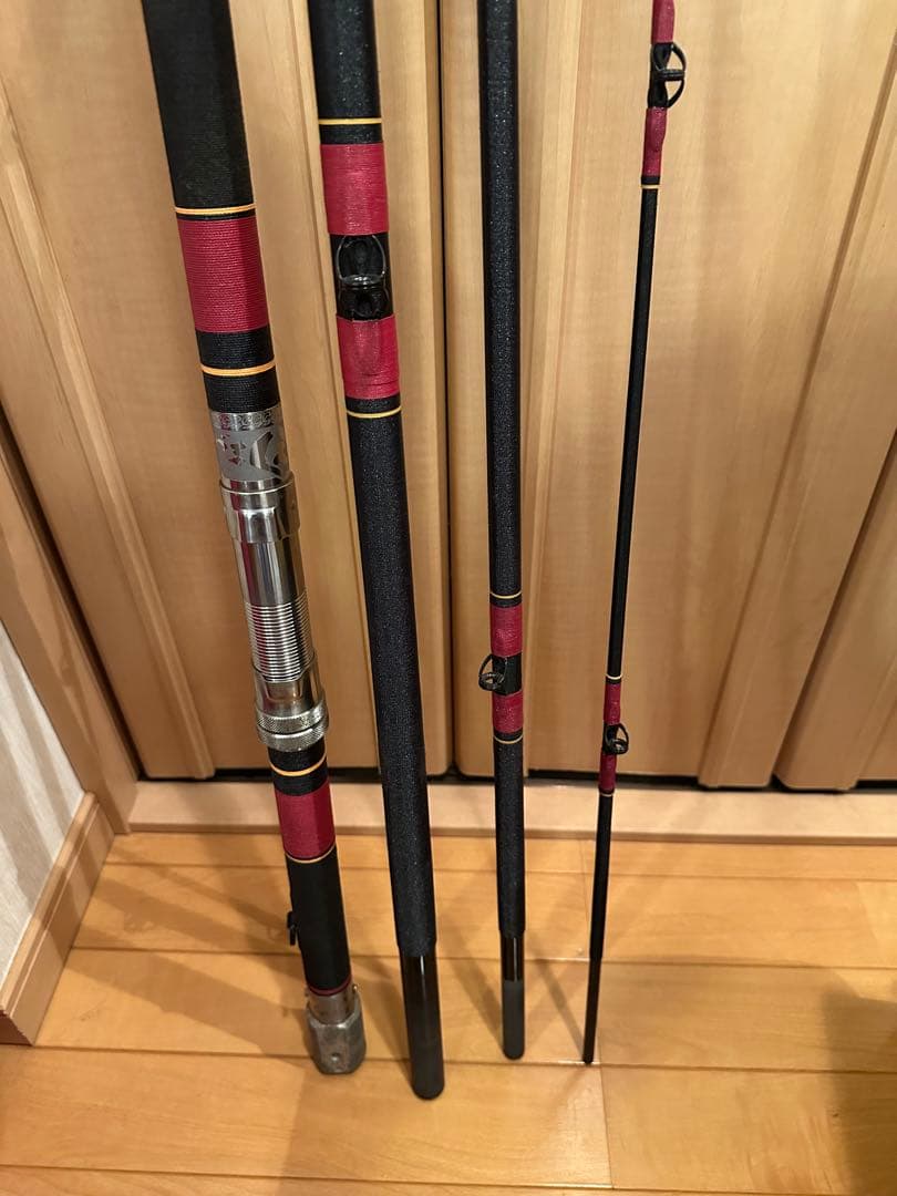 がまかつ　がまくえマーク２　70号　4.8m クエ竿　アラ　モロコ