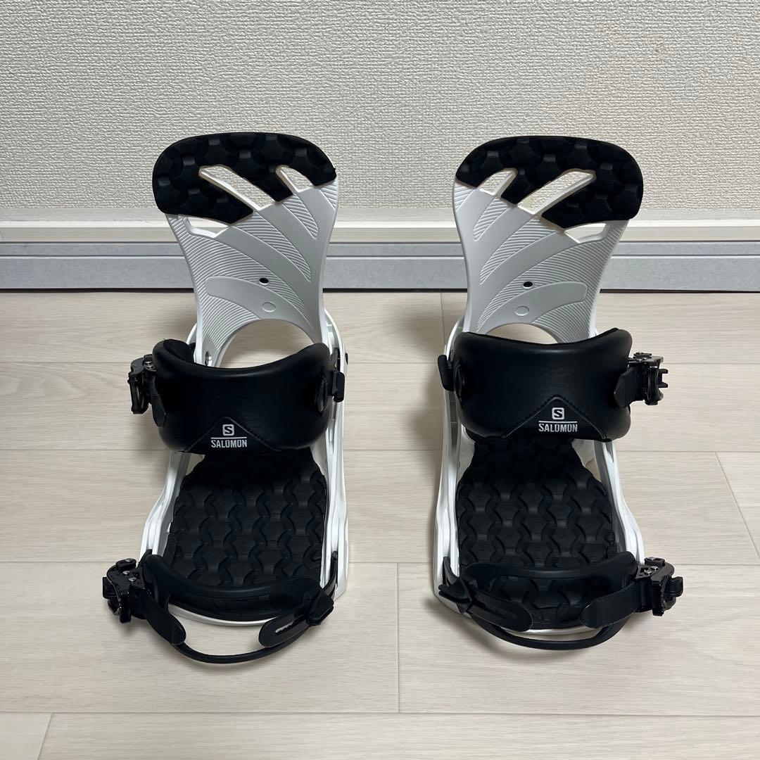 SALOMON スノーボードビンディング ホワイト