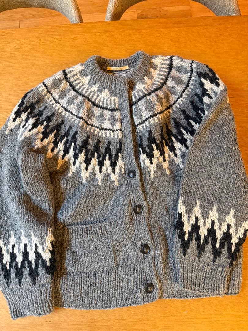 最終値下げです　Curensology ノルマンディ　ニットカーディガン　グレー