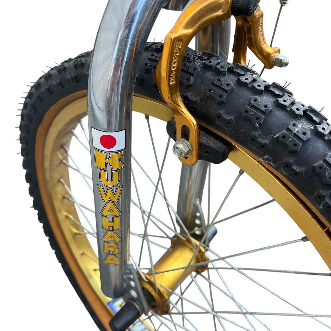 KUWAHARA BMX KZ-01 シルバーゴールド クワハラ