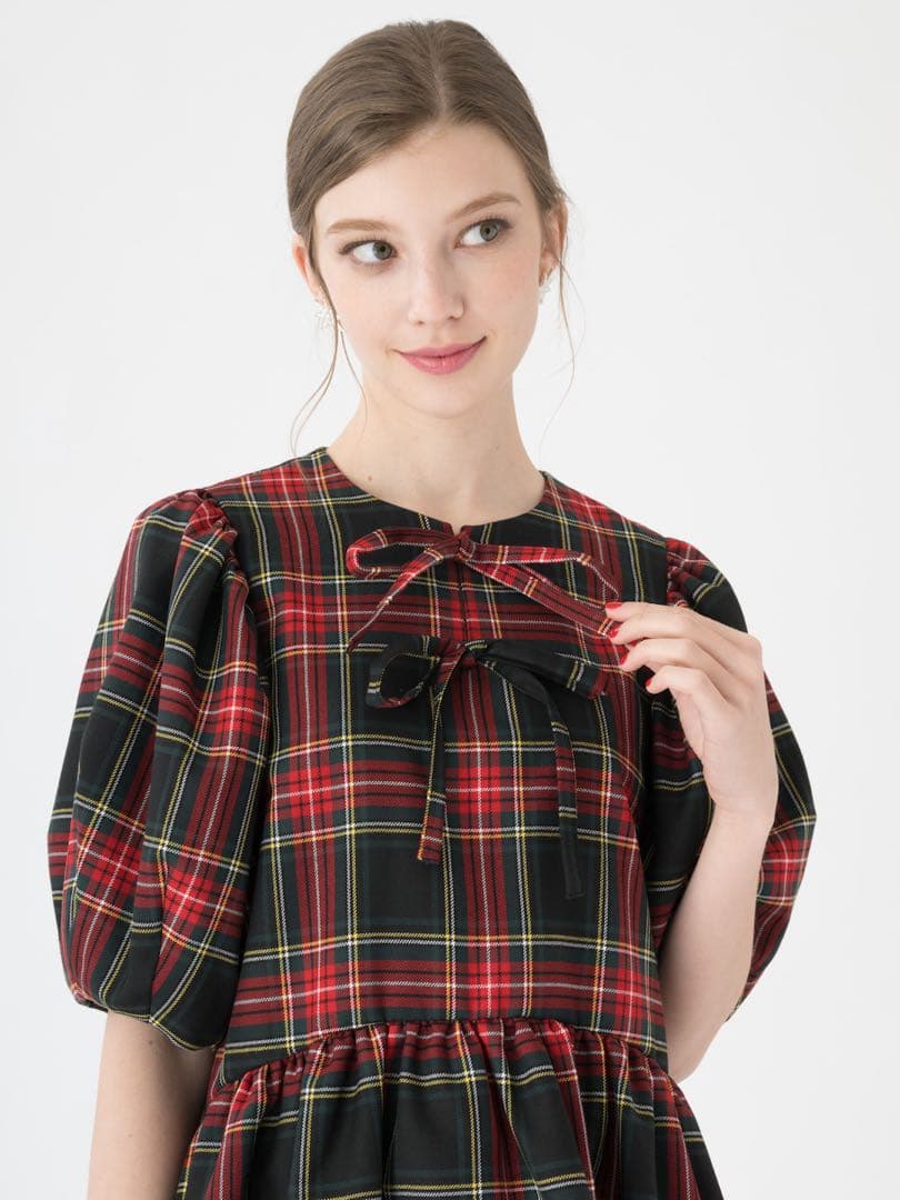 Tsuru by mariko oikawa Lenore check 試着のみ