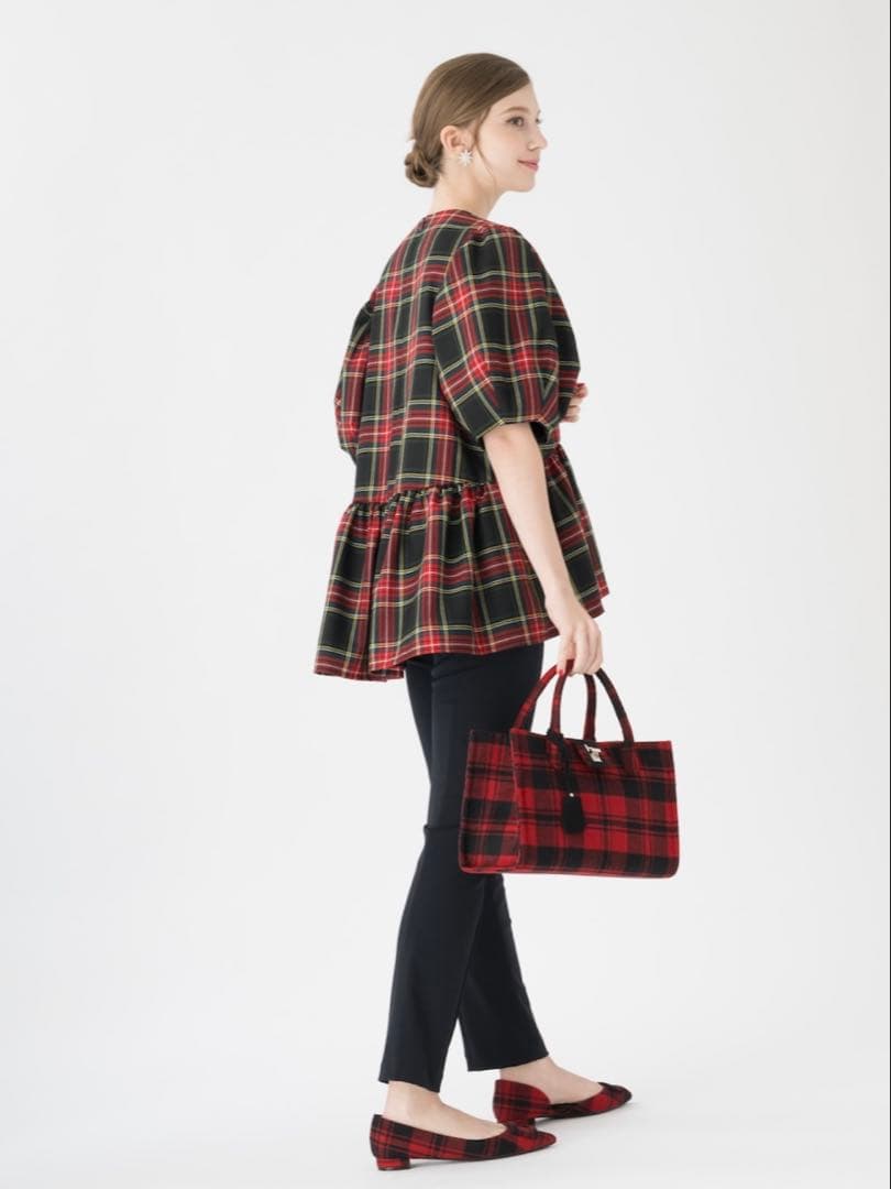 Tsuru by mariko oikawa Lenore check 試着のみ